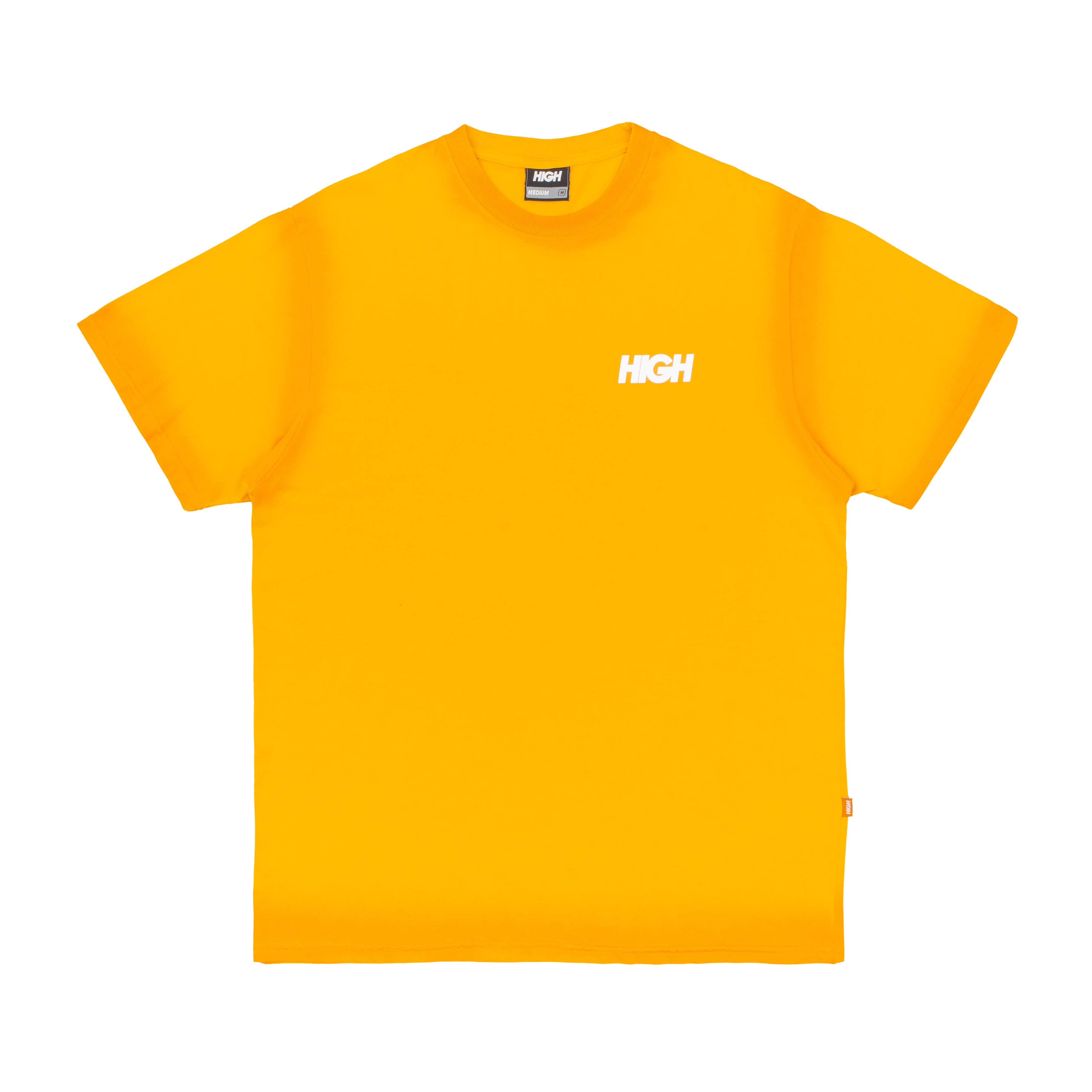 HIGH - Camiseta Bleached Logo "Orange" - THE GAME